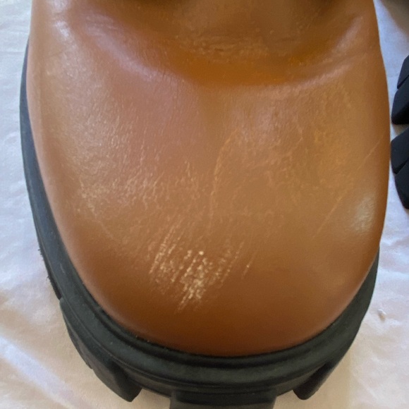 Marc Fisher Brown Platform Boot - Picture 6 of 6